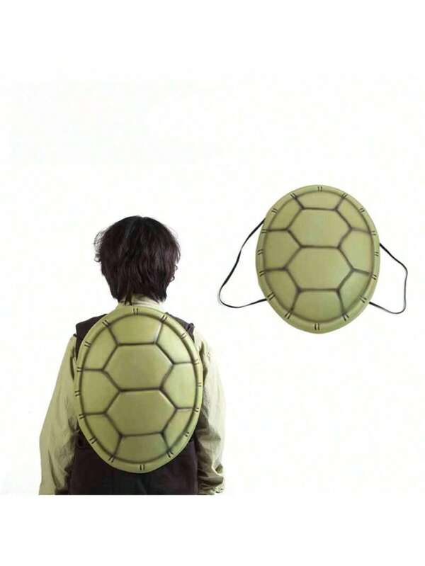 Adereços para cosplay das Tartarugas Mutantes Adolescentes, acessórios para dança, fantasias de EVA simulam cascos de tartaruga, engraçados e fofos, adequados para trajes de festivais. Versão reforçada (marcas de processamento na superfície não afetam o uso)