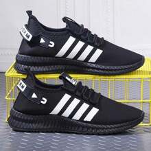 Tenis de hombre,Zapatos Para Hombres En Malla Atlética De Tenis De Gimnasio, Zapatillas Deportivas Ligeras Para Entrenamiento De Carrera Y Deportes, Calzado Casual Y Cómodo En , Entrenadores