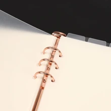 1pc 5 Sheets A5 Divider Pages (Transparent, Black, White) With Labels, For 6-Ring A5 Plastic Binder, Translucent A5 Planner Divider Sheets, Budget Planner, Planner Inserts, PVC Material, Convenient For Organizing, Viewing And Recording Personal Planning Back To School, School Supplies