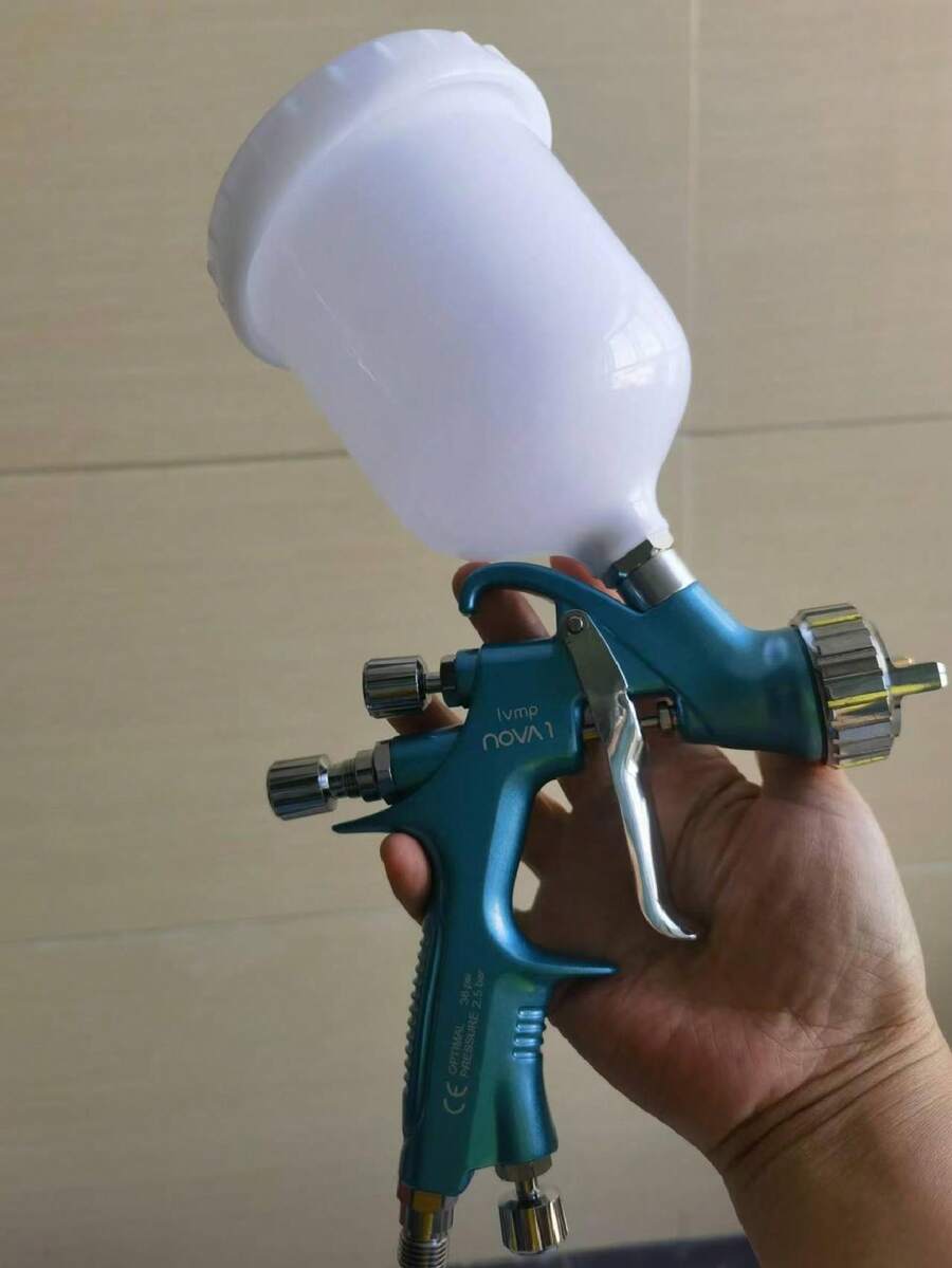 Spray Gun Auarita Mini Nova Light LVMP Original Cup 250ml Spray Tools