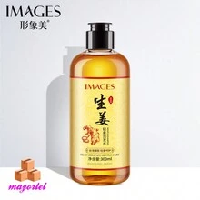 Champú de jengibre con control de aceite espeso y anticaspa 300 ml - Naranja Quemada - Ver 6
