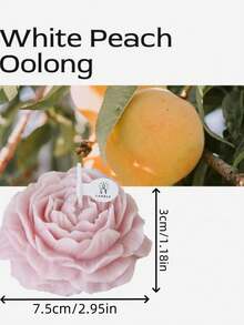 1 Nến thơm hình hoa mẫu đơn thời trang, có nhiều màu sắc và hương thơm, thích hợp để trang trí đơn giản trong phòng khách và phòng ngủ, đồ trang trí không khí ấm áp, quà tặng đám cưới và sinh nhật - Nhiều màu - Xem 13