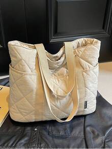 Túi đeo chéo vuông đa năng phong cách trường học màu trơn khóa kéo thường ngày, dây đeo có thể điều chỉnh, phù hợp cho nam giới sử dụng hàng ngày, du lịch và nghỉ mát Quà tặng Halloween Giáng sinh cho nam Quà tặng Giáng sinh Mùa thu Đông Ngày lễ Thực tế Sinh viên Lễ Tạ ơn Quà tặng cho nam Túi xách cho nam Túi nam Túi tote Túi đựng máy tính Túi đi biển Túi thể thao Túi tập thể dục Đi bộ đường dài Đi bộ đường dài Dung tích lớn Đa chức năng Ngoài trời Di động Thời trang Thường ngày Quà tặng cho bố Quà tặng bạn trai Túi cầm tay - trắng - Xem 5