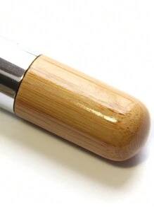 Customized Engraved Wooden Makeup Brushes, Bamboo Handle Bridesmaid Makeup Brushes, Wedding Supplies