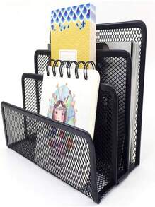 Multipurpose Wire Desk Organizer Paper Holder BF4044 - 彩色 - 查看 6