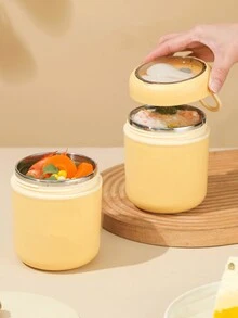 Cốc ăn sáng có nắp và thìa, cốc đựng sữa đậu nành, cốc đựng cháo, cốc đựng yến mạch, cốc dùng được với lò vi sóng, cốc đựng sữa chua di động, cốc đựng nước mang đi - Màu sắc đa dạng - Xem 8
