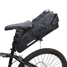 Fahrradhecktasche 16l große Kapazität wasserdichte Rücksitz Fahrradtasche Satteltasche für Straßenrad Fahrausrüstung Außenrad Fahrradausrüstung