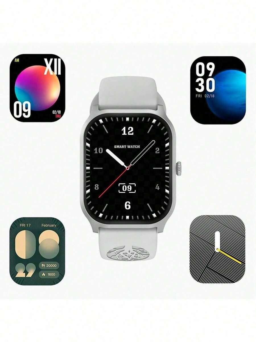 Smartwatch My Watch 8 Pro Haiz Smart Watch 2.01" Full Touch Screen IP67 Water Resistant With 100+ Sports Modes Voice Assistant Make And Receive Calls - 粉色 - 查看 1