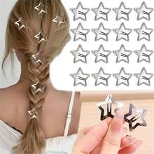 40 件/套 3 厘米时尚百搭 Y2K 星星设计发夹