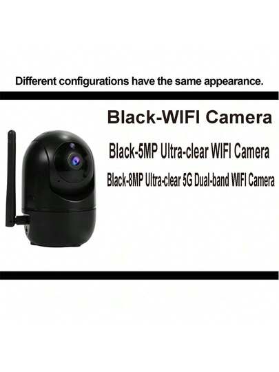 8MP 5MP 3MP 2MP HD 1080P, Dual 2.4G+5GWIFI 2.4GWIFI Optional Configurations, Outdoor Indoor Cameras, Wireless WIFI Automatic Tracking, Alarm Night Vision, Home 350 Degrees Horizontal Vertical 110 Degrees, Two Way Audio, Motion Detection view 9