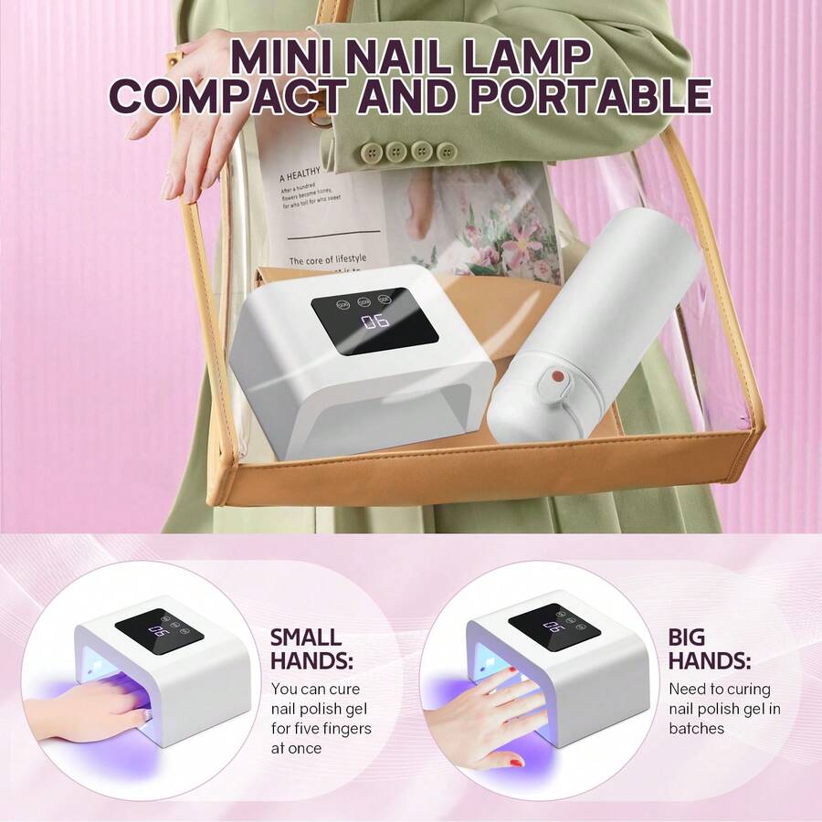 UV Light For Gel Nails Beginner Led Nail Light For Gel Nails UV Nail