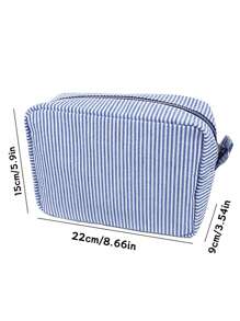 1Pc Customised Embroidery Minimalist Square Makeup Bag,Makeup Bag Makeup Pouch Skincare Bag Toiletry Bag Packing Cubes,Travel Essentials Cruise Essentials Dorm Essentials,Wedding Bridesmaid Gifts,Mom Gifts,Birthday Gifts,Gifts For Friends And Teachers,Home Decor,Bathroom Livingroom Bedroom Decor,Bathroom Organizer,Jewelry Organizer,Lip Oil Organizer,Nail Polish Organizer Storage Makeup Organizer Makeup Case