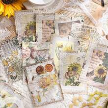 Gói 40 đồ trang trí cổ điển không dính, nhãn dán khung ren và ruy băng thanh lịch, trang trí album nhật ký & thiệp chúc mừng tự làm, chất liệu polyester có thể tái sử dụng, bề mặt mịn, hình dạng bất đối xứng, quà tặng văn phòng phẩm cho bạn bè - Nhiều màu - Xem 8