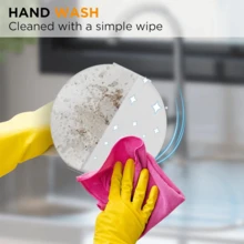 Christmas Stainless Steel Hamburger Press, Round Press, Non-Stick Smooth Hamburger Press Flat Bottom Without Ridges, Bacon Grill Rack Perfect For Top Frying Pan Cooking,Christmas & Thanksgiving Kitchen Gift - Multicolor - View 6