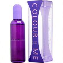Milton Lloyd Colour Me Purple By Milton Lloyd Women Rose, Violet, Jasmine, Oakmoss, Amber Eau De Parfum Spray 3.4 Oz