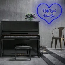 1 cái [Tùy chỉnh] Đèn Neon hình trái tim tùy chỉnh, Biển đèn Neon LED cá nhân hóa để trang trí tường, Biển đèn Neon khắc 3D cho đám cưới, tiệc sinh nhật, quầy bar kinh doanh, Biển tên tùy chỉnh, Quà tặng, Ngày lễ tình nhân, Biển tên LED cá nhân hóa, Quà tặng tiệc Galentines - nhiều màu - Xem 4