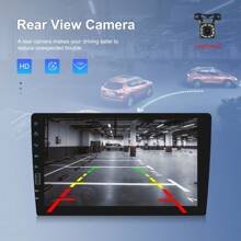 Single Din Car Stereo For Carplay For Android Auto 9 Inch Touch Screen Radio Head Unit Multimedia Player Car Audio Support FM Mirror Link USB+Backup Camera