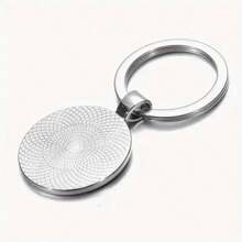 Vintage Stil Schlüsselanhänger aus Zink-Legierung mit mystischem Augen-Design - einzigartiges Modeaccessoire für Männer, perfektes kreatives Geschenk als Autoschmuck oder Taschenanhänger