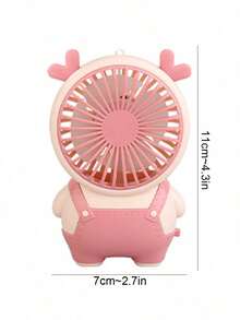 Portable Fans - สีชมพู - ดู 2