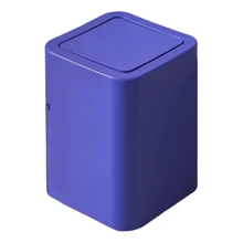1pc Household Bathroom Wastebasket With Lid, Nordic Style Sorting Trash Bin For Office, Bedroom, Kitchen, Bathroom And Living Room Large,Kitchen,Bathroom,Multi-Colored Trash Can,