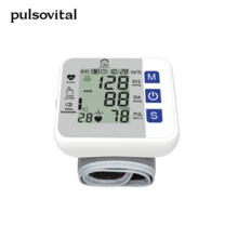 Monitor electrónico de presión arterial para la muñeca Monitor de presión arterial para la muñeca totalmente automático, de alta precisión y grado médico, con retroiluminación, para uso doméstico. - Gris - Ver 3