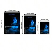 FajerminArt Optional Frame Dave's Psychodrama Album Cover Wall Arts Canvas Posters, Vintage Hip Hop Decor For Living Room, Bedroom, Office - Creative Wall Art Print, Perfect Gift Idea - Multicolor - View 5