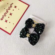 1 件儿童圣诞蝴蝶结头带发饰，节日礼物派对头饰 - 多色2 - 查看 12