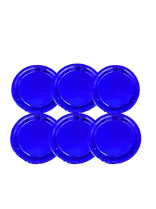 10 个 7 英寸或 9 英寸纸盘、时尚纸盘、秋季派对纸盘、迷人彩色光面纸盘、派对用品、生日、婚礼、派对装饰、万圣节、圣诞节、感恩节、丰收节、秋季装饰、礼物、万圣节游戏。 - 彩色 - 查看 9