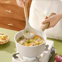 12pcs/Set Silicone Kitchen Utensils Set, Safe Cooking Tools Set, Non-Stick Cookware Set, Wooden Handle Kitchenware Set, Washable Modern Cookware, Kitchen Essentials - Multicolor - View 5