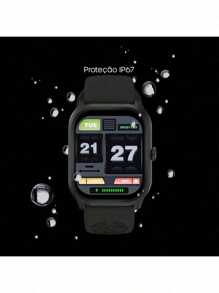 Smartwatch My Watch 8 Pro Haiz Smart Watch 2.01" Full Touch Screen IP67 Water Resistant With 100+ Sports Modes Voice Assistant Make And Receive Calls - Black - View 4