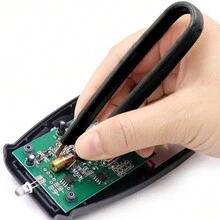 Static IC Puller Efficient Mechanical Rubber Handle Tweezers Keyboard Switch Remover Tool With Anti-Static Protection Component Gripper Repair Tool - Multicolor - View 3