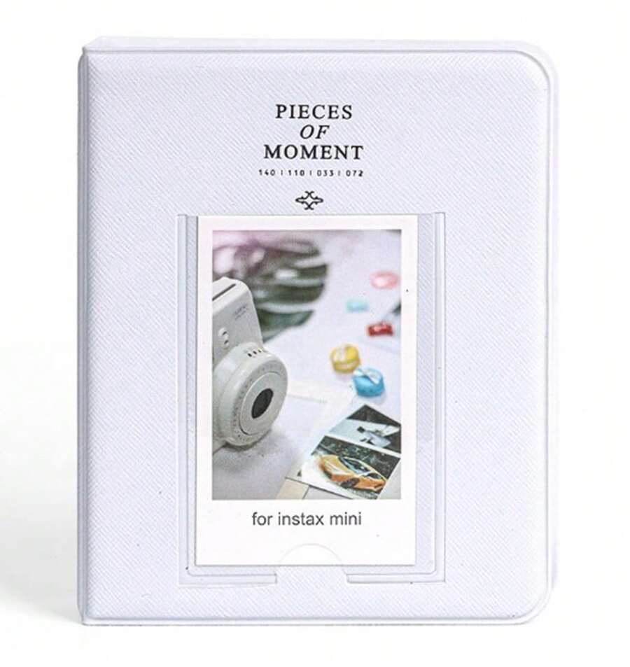 Photo Album For Mini 8/9/11/12 With 64 Photo Capacity - 白色 - 查看 1