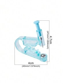 5件套耳洞枪套装无菌一次性健康安全耳环穿孔工具机套装耳钉鼻唇身体首饰