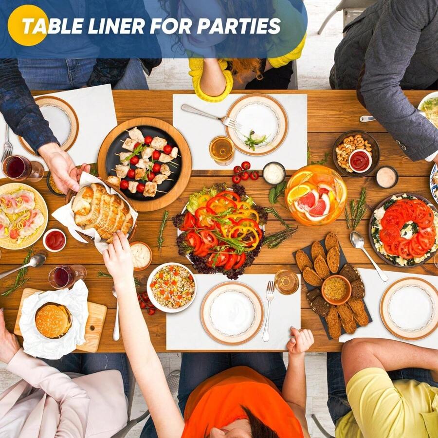 Kraft Craft Paper Roll, White Wrapping Paper, Bulletin Board Paper Roll