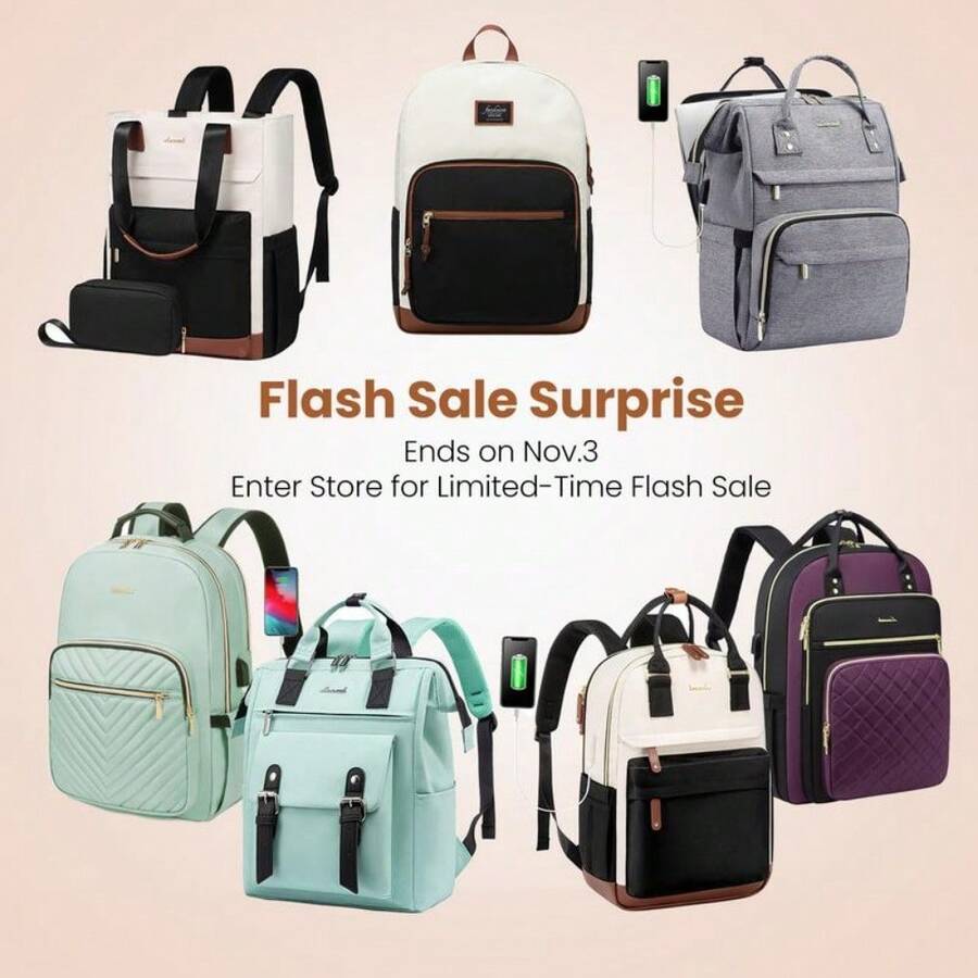 Fall TSAApproved Expandable CarryOn Travel Backpack With 3 Packing