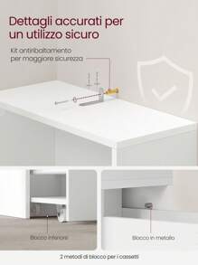 VASAGLE 浴室家具套装家居浴室装饰浴室收纳夏季浴室配件收纳