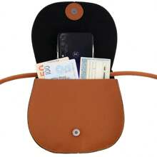 Kit Of 4 Women's Bags, Crossbody Shoulder Bag And Toiletry Bag - Rỉ Nâu - Xem 8