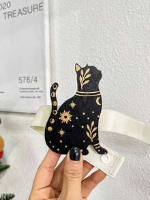 1/4 piezas de Soportes decorativos de madera para cortinas, ganchos para cortinas de ventana, aptos para decoración del hogar, dormitorio, oficina, balcón, sala de estar - hebilla de cortina de madera - Ver 10