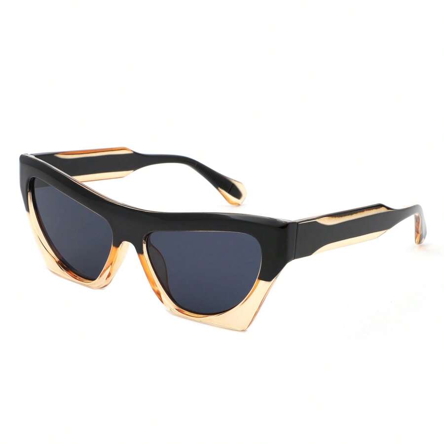 Kate Oversized Cat Eye Sunglasses For Women – Gradient Tinted Lenses, UV400