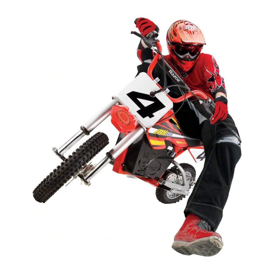 RAZOR Razor MX500 Red Dirt Rocket HighTorque Electric Motorcycle Dirt