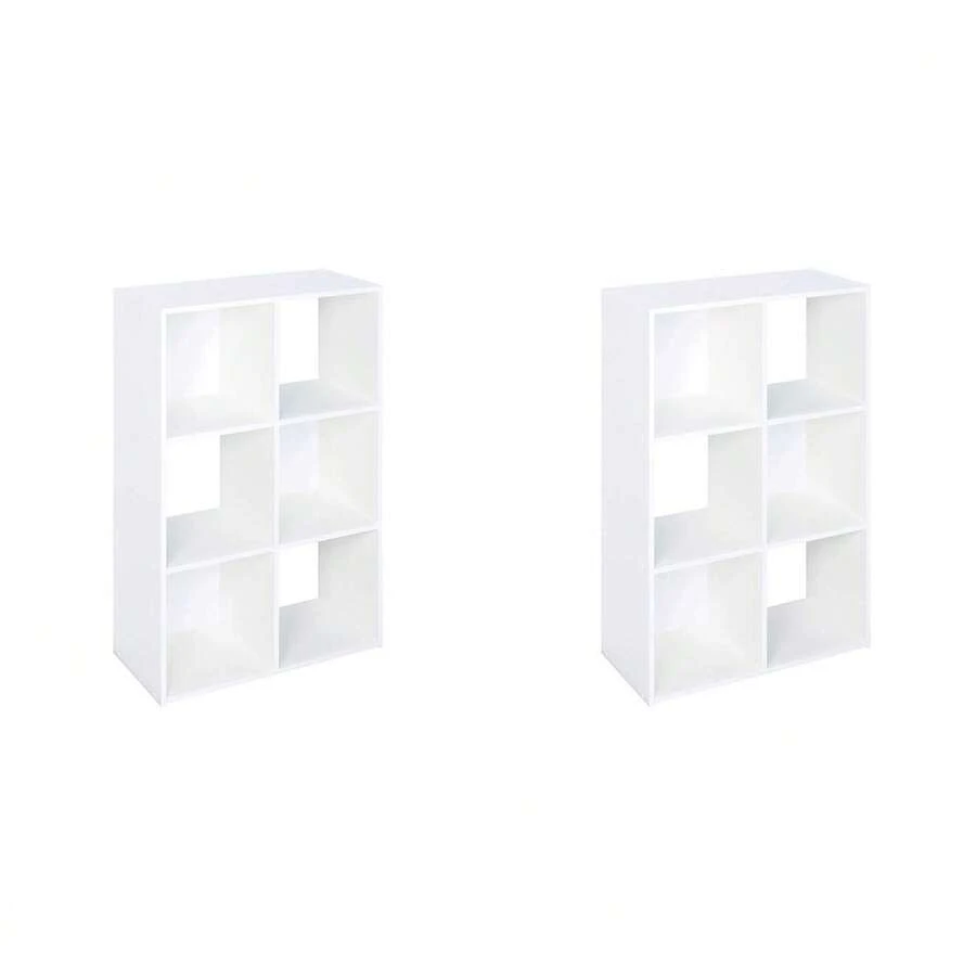 ClosetMaid Closetmaid Decorative Home 6Cube Cubeicals Organizer