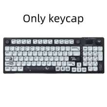 faceyouface Astronaut, Panda, Cow, Happy Dog Moa Height PBT Keycaps Dye Sublimation Customized Mechanical Keyboard Spherical Keycap Full Set - Multicolor - View 1