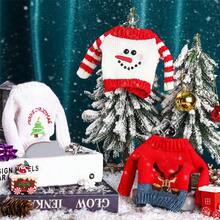 20 Kiểu Quần áo & Phụ kiện Búp bê Giáng sinh Có thể Lựa chọn, Áo len Búp bê Đan có Ông già Noel, Cây thông Noel, Tuần lộc, Hình in Người tuyết, Trang phục Búp bê Ngày lễ Trang trí - Nhiều màu - Xem 9