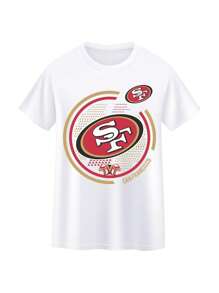 playera Football americano todos equipos Sn Francco - Blanco - Ver 2