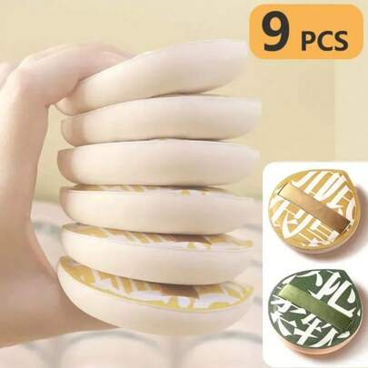 9 件套超柔软化妆粉扑套装，化妆海绵，女士化妆粉扑，韩式美妆工具配件，化妆，便宜，房间装饰，梳妆台，旅行，卧室，化妆配件，粉扑，美妆蛋，粉扑，化妆海绵，便宜，圣诞礼物，化妆品，化妆工具，便宜货，礼物，女士礼物，圣诞礼物