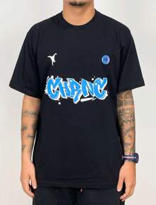 Chronic Dirty Vandal 9 T-Shirt Shirt Blouse Unisex Men Women 100% Cotton Top Premium Streetwear New Release Fast Shipping Various Colors!! Plus Size - màu đen - Xem 2