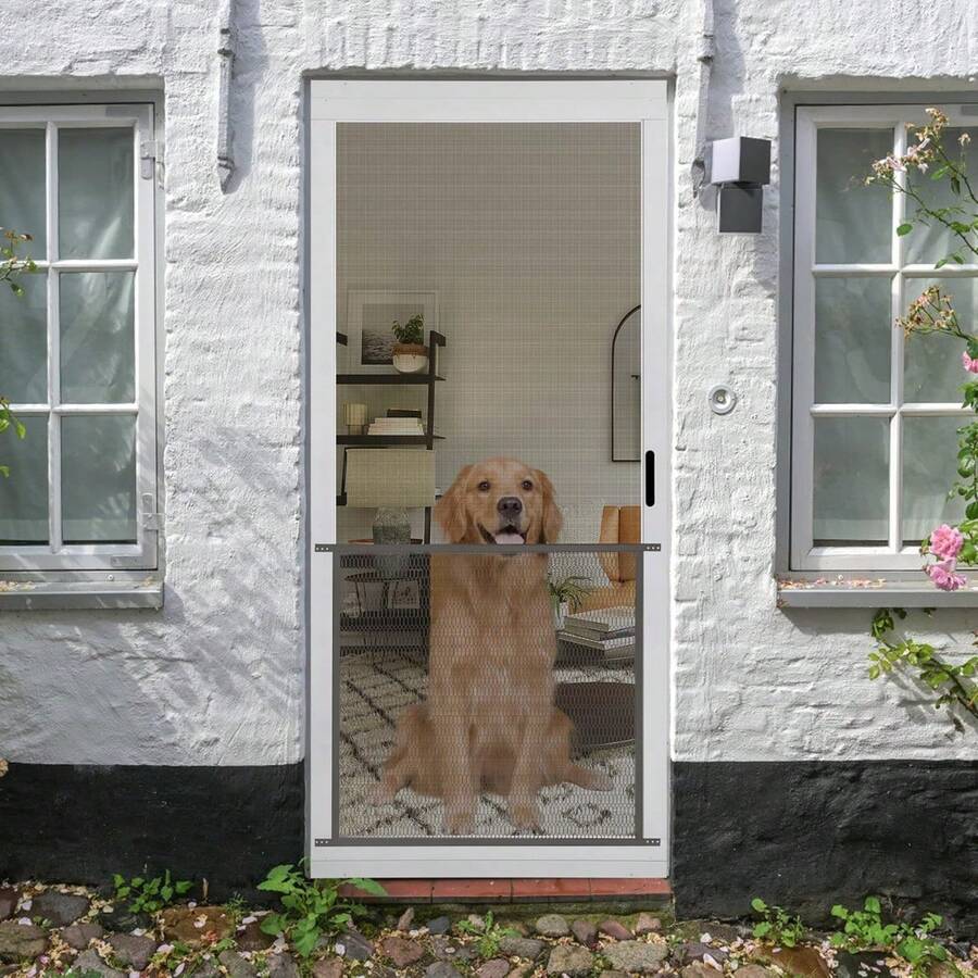 Screen Door Protector For Dogs Pets Cats Scratch Protector Replacement