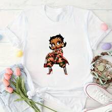 1/2/3pcs Colorful Cartoon Character Iron-On Patches, Durable Washable Easy-To-Stick Plastic Decals For DIY T-Shirts, Sweatshirts, Jeans, Bags, Pillows, Baseball Caps - Fashion Accessories Decals
