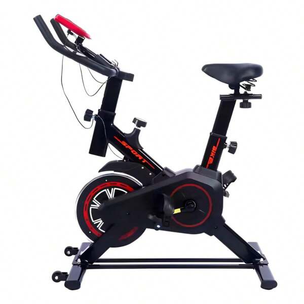 Bicicleta Ergométrica Bike Spinning Fitness Monitor De Velocidade E Calorias Até 120kg Fitness
