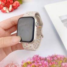 运动硅胶表带兼容 Apple Watch 表带 40 毫米 38 毫米 41 毫米 44 毫米 45 毫米 42 毫米 46 毫米 49 毫米 女式男式，柔软腕带防水替换表带兼容 Apple Watch 表带系列 10 9 8 7 6 5 4 3 2 SE Ultra - 38mm/40mm/41mm - 查看 5